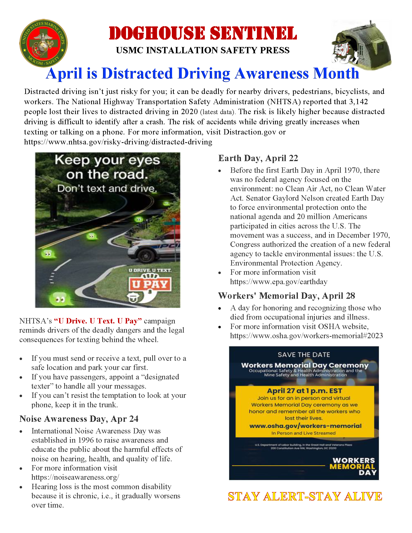 Small thumbnail of the April 2023 newsletter.